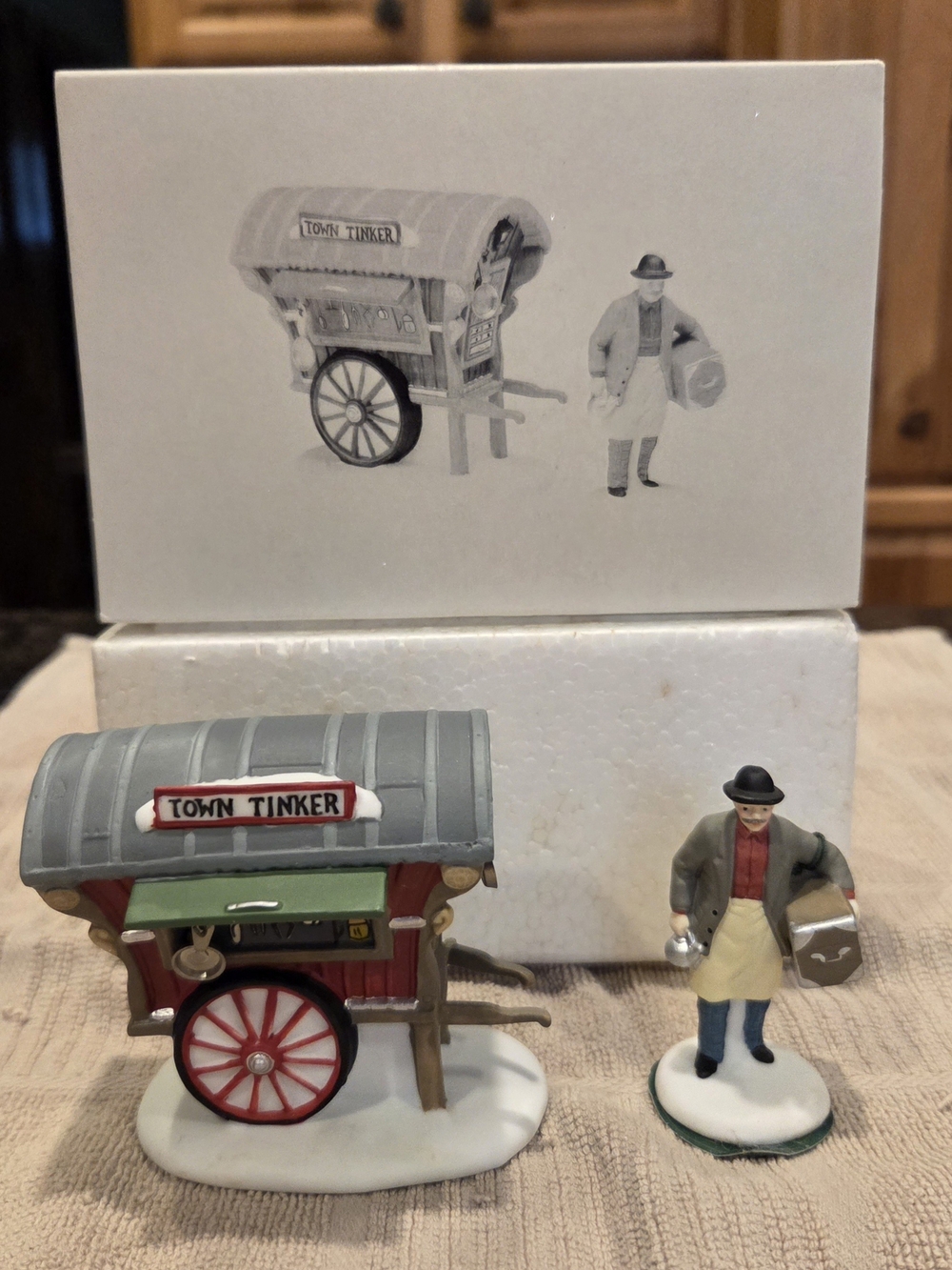 Vintage Department 56 Town Tink Village Collection